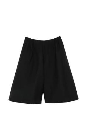 The Row Fauna pleated tailored shorts - Black