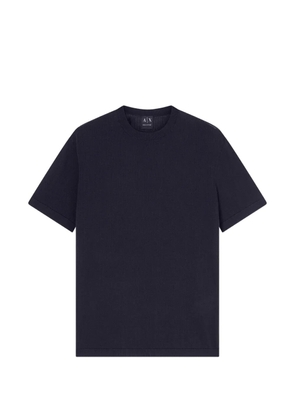 Armani Exchange textured-knit T-shirt - Blue