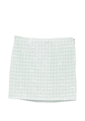 ROTATE BIRGER CHRISTENSEN sequin-embellished mini skirt - Green