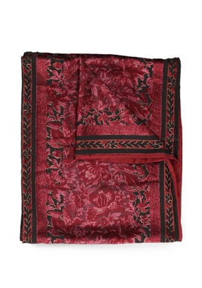 Ungaro floral-print scarf - Red