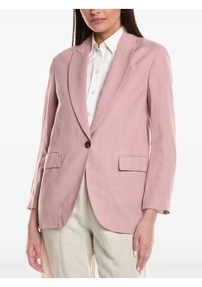 Brunello Cucinelli single-breasted blazer - Pink