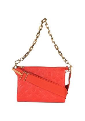 Louis Vuitton Pre-Owned monogram embossed Coussin PM shoulder bag - Orange