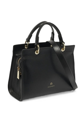 Aigner Vintage Carol leather tote bag - Black