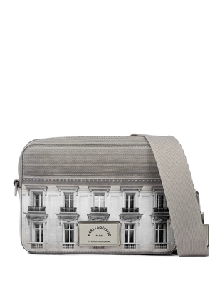 Karl Lagerfeld Rue St-Guillaume Maison messenger bag - Grey