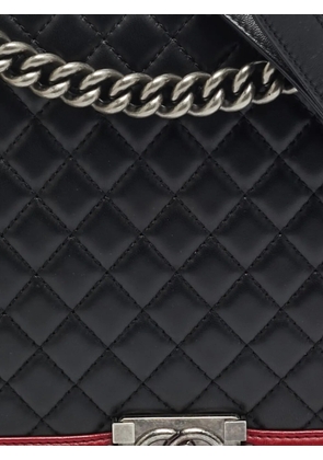 CHANEL Pre-Owned Boy quilted shoulder bag - Black