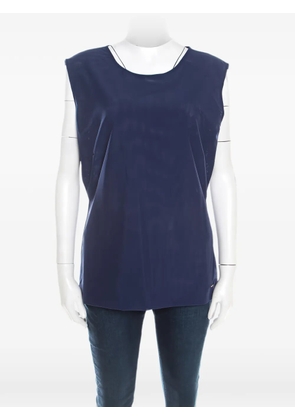 Escada Pre-Owned sleeveless blouse - Blue