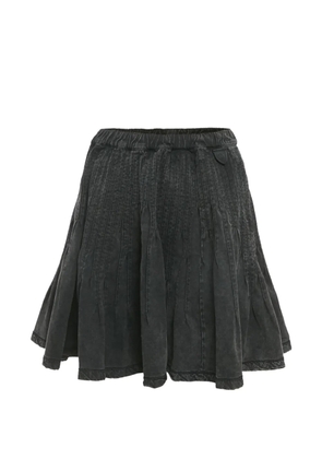 Louis Vuitton Pre-Owned flared mini skirt - Grey