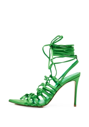 Le Silla ankle wrap sandals - Green