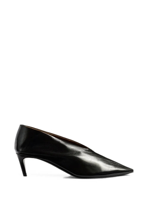 KHAITE pointed-toe high-vamp pumps - Black