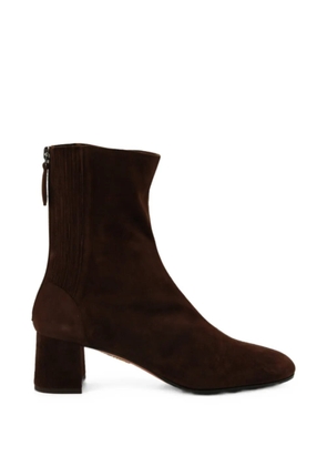 Aquazzura pointed-toe ankle boots - Brown