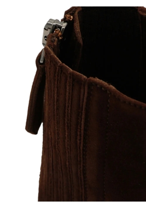 Aquazzura pointed-toe ankle boots - Brown