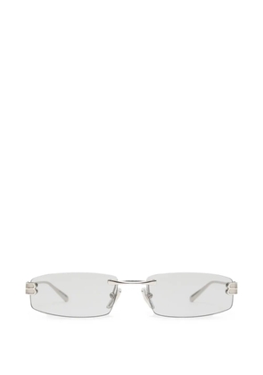 Balenciaga Eyewear Gossip rectangle-frame sunglasses - Silver