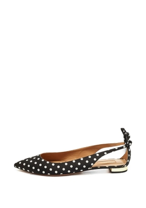 Aquazzura Deneuve polka dot pumps - Black