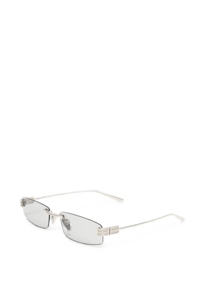 Balenciaga Eyewear Gossip rectangle-frame sunglasses - Silver
