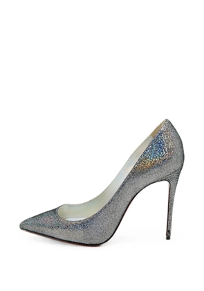 Christian Louboutin Pre-Owned So Kate laminated pumps - Grey