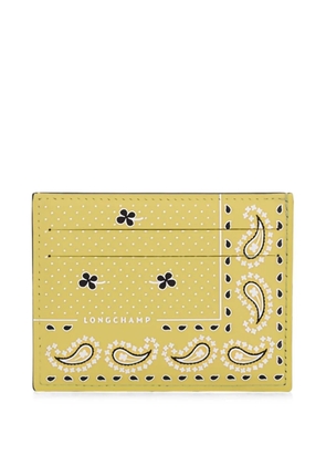 Longchamp Pocket card holder - Yellow