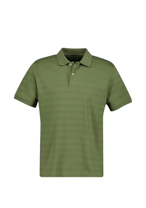 Gant striped short-sleeve polo shirt - Green