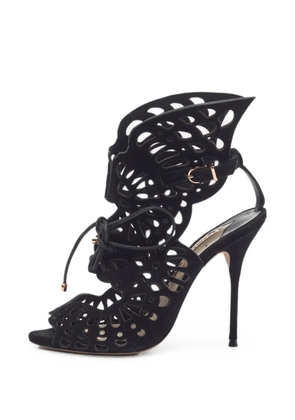 Sophia Webster Riko laser-cut sandals - Black