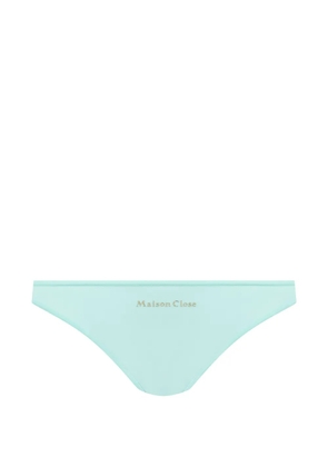 Maison Close Double Sens cut-out briefs - Blue