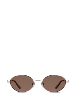 Karl Lagerfeld oval-frame sunglasses - Pink
