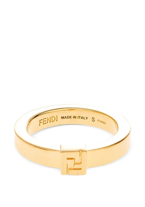FENDI FF-logo ring - Gold