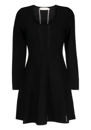 ZIMMERMANN Luminosity knitted minidress - Black