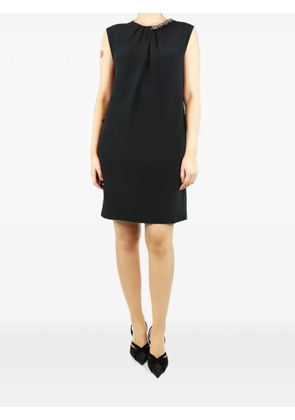 3.1 Phillip Lim crystal-collar silk midi dress - Black