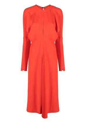 Victoria Beckham Dolman A-line dress - Red