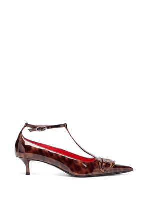Diesel D-Venus Kittie T-bar pumps - Brown