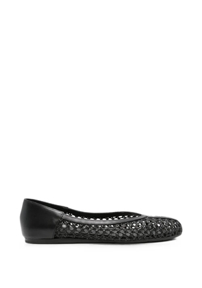 Ancient Greek Sandals Aeropi woven-design ballet flats - Black