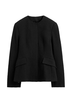 TOTEME jacquard cotton jacket - Black