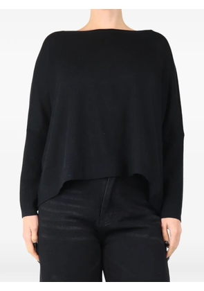 Diane Von Furstenberg Vintage wide-neck sweater - Black