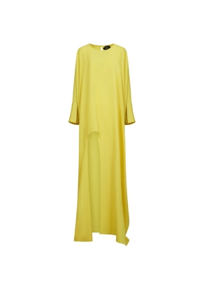 Taller Marmo Namib asymmetric kaftan dress - Yellow