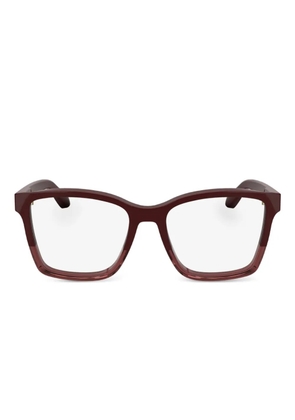 Calvin Klein rectangle-frame glasses - Red
