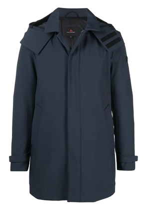 Peuterey Trench Groff Kp coat - Blue