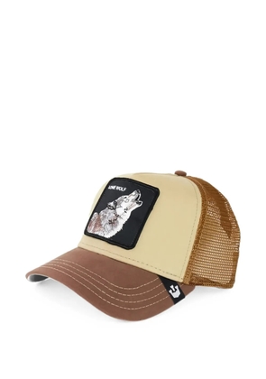 GOORIN BROS Lone Wolf mesh-panelled cap - Brown