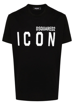 DSQUARED2 logo-print cotton T-shirt - Black