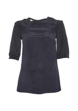 Marni Pre-Owned 2012 satin short-sleeve top - Black