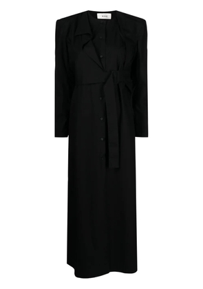 Róhe two-piece maxi dress - Black