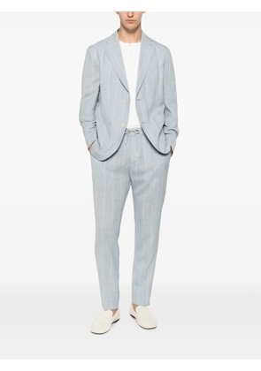 Eleventy notched-lapel single-breasted suit - Blue