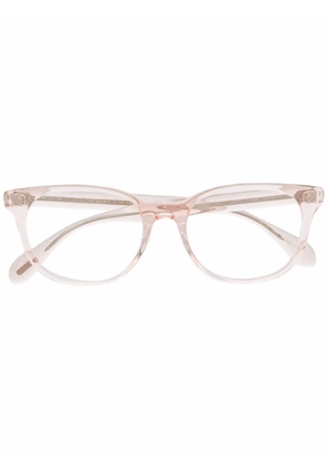 Oliver Peoples logo square-frame glasses - Pink