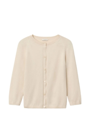 Lafayette 148 cropped button-front cardigan - Neutrals