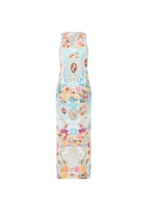 Camilla A Taste for Lace floral-print dress - Blue