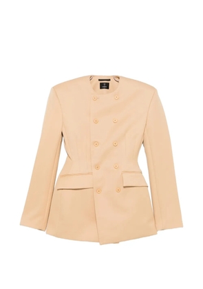 WARDROBE.NYC Sahara mini dress - Neutrals