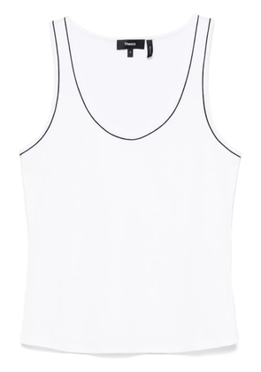 Theory scoop-neck tank top - White