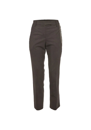 Brunello Cucinelli Vintage pressed-crease trousers - Grey