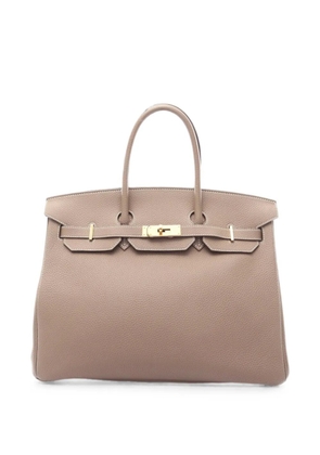 Hermès Pre-Owned 2018 Birkin 35 Togo handbag - Neutrals