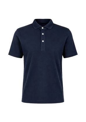 HANDVAERK jersey polo shirt - Blue