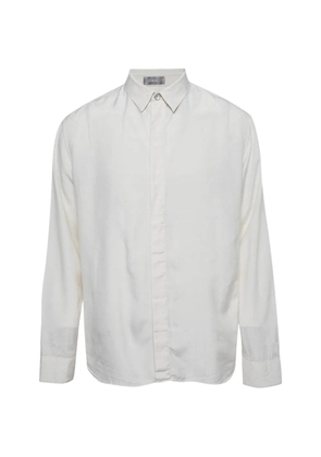 Christian Dior Pre-Owned Cannage long-sleeve shirt - Neutrals