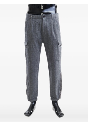 Brunello Cucinelli wool cargo pants - Grey